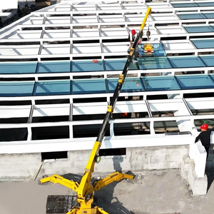 رافعة هيدروليكية متحركة صغيرة L-203 بحمولة 3 طن و5 طن و8 طن و10 طن، رافعة زاحفة بتحكم عن بعد، رافعة عنكبوتية 12 طن مع ذراع متحرك - Product Image 5