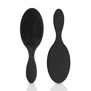 Matte Haarbürste mit Individuellem Logo für Haarverlängerungen, Entwirrende Haarbürste für Trockenes und Nasses Haar, Entwirrbürste, <span class=keywords><strong>Styling</strong></span>-Werkzeug für Alle Haartypen - Product Image 3