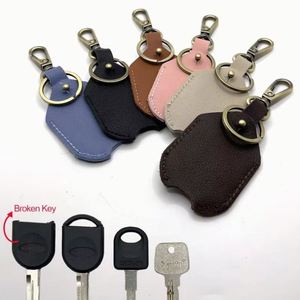 Personalized Custom Business Car Holder Pu Leather Sleeve Broken Portable <b>Key</b> Loop Replacement Fod Protector Cover Men - Product Image 1