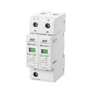 WRDZ-Instalación de dispositivo de protección contra sobretensiones, dispositivo DIN monofásico, 2P, SPD, 380V, 275V, 480V, V, 40kA - Product Image 1