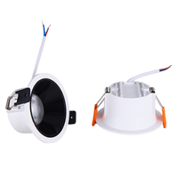 LED tricolore downlight 7w salon plafonnier spot intégré éblouissement spot led encastré spot spot