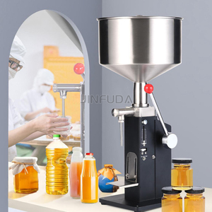 <span class=keywords><strong>Machine</strong></span> de remplissage manuelle de type A03 pour le conditionnement de crème, lotion, sauce et miel - Product Image 2
