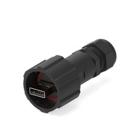 1954637-1 Connecteur USB de remplacement, kit de prise USB mâle