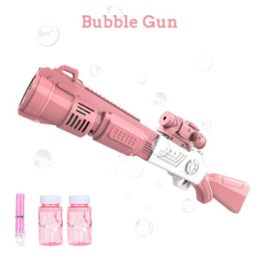 JXB <span class=keywords><strong>2022</strong></span> Pistolet à bulles pour enfants, design à dix trous, riche, savon amusant, activités aquatiques, matière plastique durable - Product Image 6