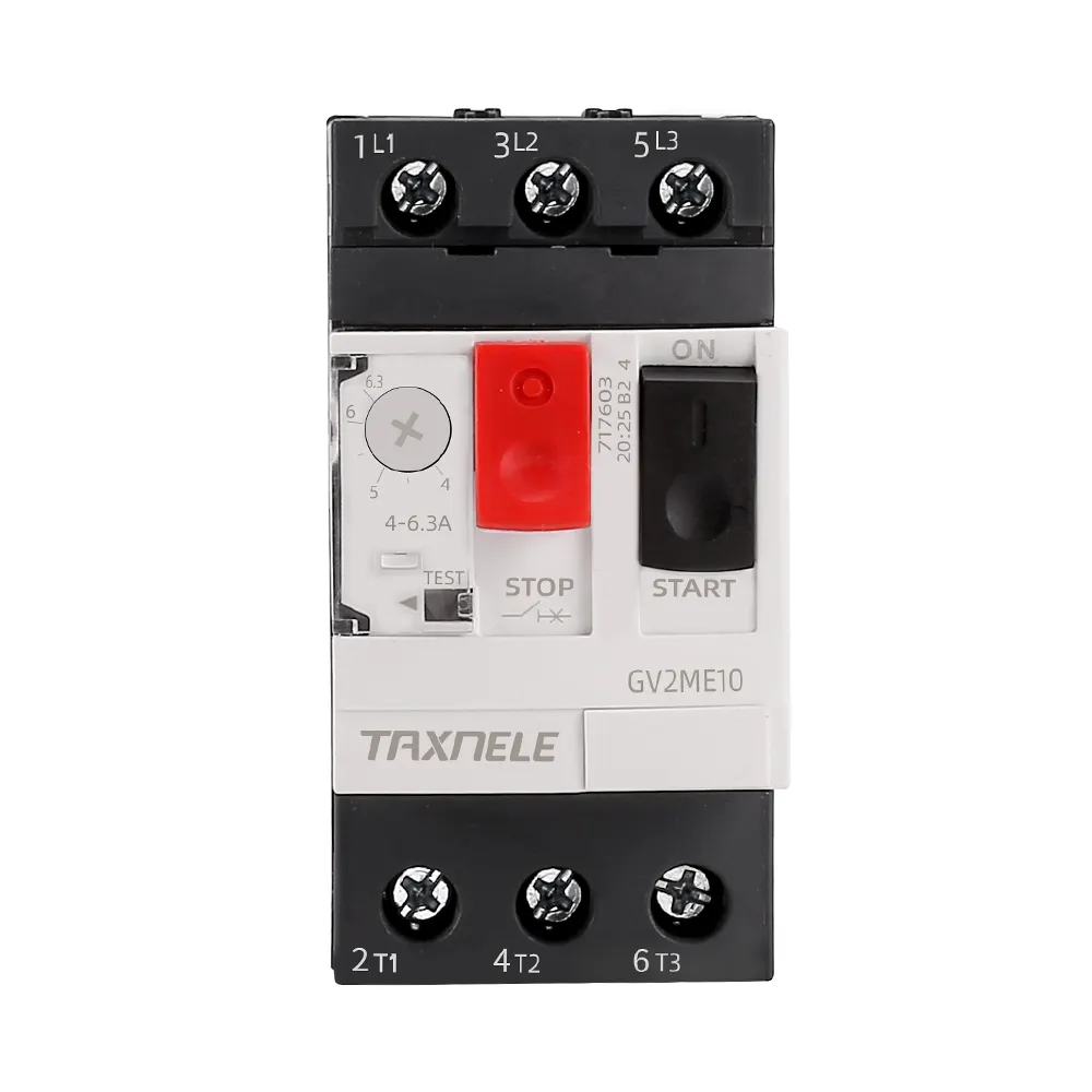 motor starter GV2ME series Motor protector Circuit Breaker Thermal Magnetic Type MPCB, 3 Phase Motor Protection Circuit Breaker