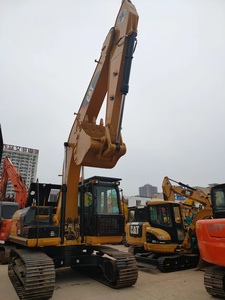 Excavadora Usada de 20 Toneladas Fabricada en Japón, Caterpillar de Segunda Mano, Excavadora Grande CAT 320D 320d2, Excavadora de Cadenas Caterpillar 320 en Stock - Product Image 4