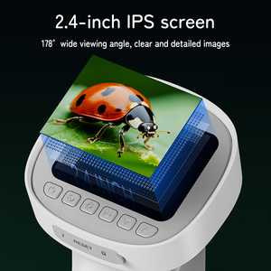 Hot bán inskam 395 1000X độ phóng đại LED kỹ thuật số giáo dục đồ chơi 2 "Màn hình thực hành học tập tò mò trẻ em Silicone lứa tuổi 2-14 + - Product Image 3