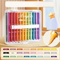 Marqueur acrylique personnalisé à pointe souple, spécial art, empilable, pour aquarelle, pour enfants et étudiants