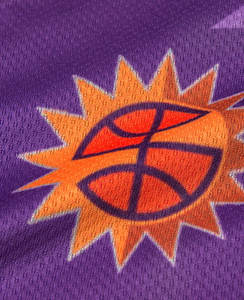 Maillot de basket-ball personnalisé, broderie, sublimation, maille, drôle, rétro, gris, 6XL, maillot de basket-ball - Product Image 5