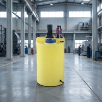 Système de dosage industriel compact certifié CE ISO pour poudre sèche et liquide, avec pompe doseuse et contrôle de niveau automatique (PAC, PAM)