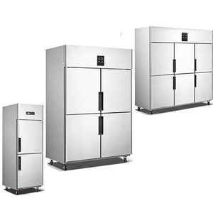 Refrigerador y Congelador Comercial de <span class=keywords><strong>6</strong></span> <span class=keywords><strong>Puertas</strong></span>, Vitrina Refrigerada para Exhibición de Carne con Tecnología Inverter - Product Image 2