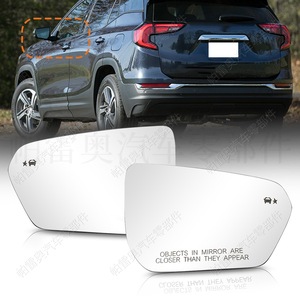 Espejo de Punto Ciego para Chevrolet Equinox y GMC Terrain 2018-2022, Lado Derecho e Izquierdo, Repuesto con Icono de Advertencia - Product Image 1