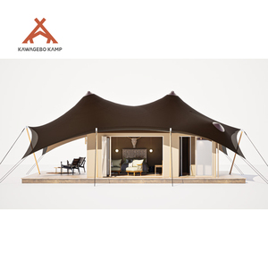 Carpa de Lujo para Glamping Kawagebo Kamp (KK) de Lona Impermeable de PVC/PVDF con Baño para Hoteles y Resorts - Product Image 2