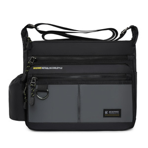 Sac à bandoulière multifonction pour homme, petit sac à bandoulière vertical, sac à bandoulière imperméable pour homme - Product Image 4