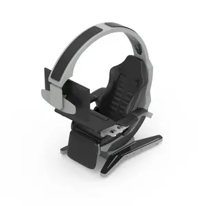 INGREM T7 Coding pod Computer chair Brand name seat racing gaming seat RGB speakers LED and Monitor mounts HDMI DP prebuilt
