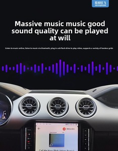Sistema de Posicionamiento Global con Pantalla Central Inteligente Grande, Compatible con Ford Mustang 15-21, Fácil Instalación - Product Image 3