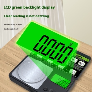 Báscula de joyería de alta precisión de 0.001G, Mini báscula Digital de bolsillo, capacidad de 100g para joyería, piedras preciosas de diamantes, equilibrio de quilates - Product Image 3