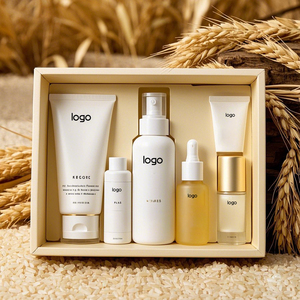 Christmas Kit Factory ODM Day And Night Beauty Essence 9-Pcs Rice Extract <strong>Serum</strong> With <strong>Collagen</strong> Acne Face Use Korean Skin Care Set - Product Image 1