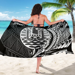 Impression de logo sur sarong de plage, sarongs de <span class=keywords><strong>Tahiti</strong></span>, paréos pour femmes, sarong personnalisé - Product Image 5