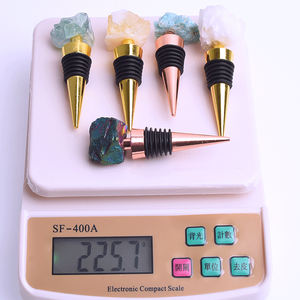 <span class=keywords><strong>Bouchon</strong></span> de bouteille de <span class=keywords><strong>vin</strong></span> en agate drusy naturelle à 100 %, cristal de guérison, <span class=keywords><strong>bouchon</strong></span> de <span class=keywords><strong>vin</strong></span> sous vide en améthyste rose pour cadeau - Product Image 5