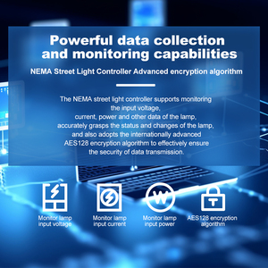 Gebosun weclouds iốt 4G/LTE NEMA ánh sáng đường phố điều khiển tự động Dimmer với Thông Minh Đường Hầm chiếu sáng đèn điều khiển - Product Image 6
