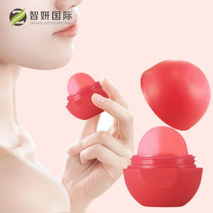 थोक इको फ्रेंडली शाकाहारी होंठ मॉइस्चराइज़र बाम बॉल विटामिन कार्बनिक निजी लेबल मरम्मत होंठ बाम - Product Image 5