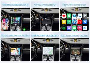 Autoradio Android avec écran tactile de 8,4 pouces, 4G WIFI, Carplay, lecteur multimédia, navigation GPS pour Porsche 911/718/Boxster 2012-2022 - Product Image 6