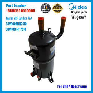 Midea VRF Oil Separator YFLQ-06VA 15500501000005 Compressor Oil Separator HVAC Heat Pump <b>Refrigeration</b> Spare Parts - Product Image 2