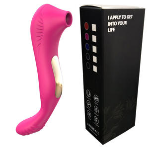 Bâton de massage Edya rose rouge sans fil rechargeable à commande par bouton pour femmes, jouets pour adultes - Product Image 4