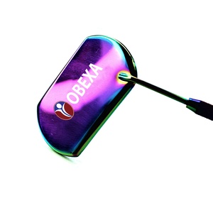 Espejo cosmético profesional de acero inoxidable iluminado para maquillaje, inspección de pestañas, aplicación de extensión de pestañas, belleza esencial - Product Image 1