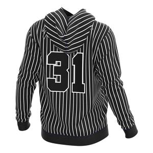 Nouveauté OEM ODM : Sweat à capuche oversize de sport pour homme, idéal pour la course et le fitness, collection automne ; Vestes de baseball et survêtements personnalisés imprimés - Product Image 4