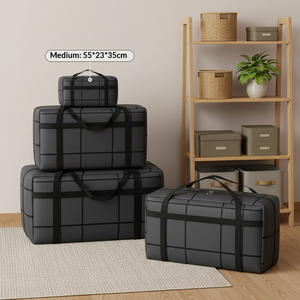 Borse Pieghevoli per la Conservazione di Vestiti per Soggiorno / Borse Riutilizzabili in Tessuto Non Tessuto per la Conservazione di Trapunte - Vendita all'Ingrosso - Product Image 2