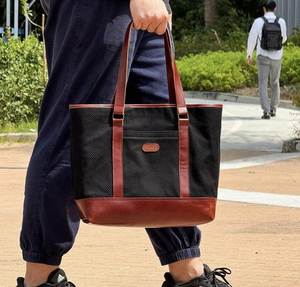 Custom <b>Canvas</b> Tote <b>Bag</b> <b>Large</b> Size with Personalized Print Logo Perfect for Shopping and Commuting Low MOQ Available - Product Image 3