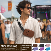 Nouveau style 2026 : Sac bandoulière mini en EVA léger et imperméable, multifonctionnel, décontracté, avec sangle amovible