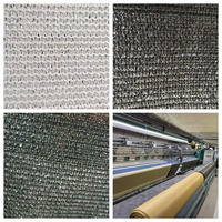 Filet d'ombrage agricole personnalisé en HDPE, résistant aux UV, en rouleau de maille tissée pour la protection des cultures en serre, à la ferme et en pépinière