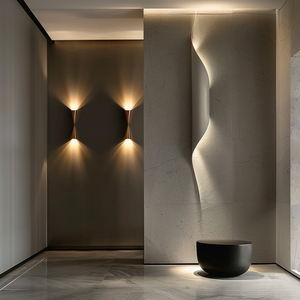 Luminaire suspendu en spirale contemporain, acrylique, métal, grande taille, couleur changeante, blanc chaud, LED, éclairage de plafond pour hôtel - Product Image 3