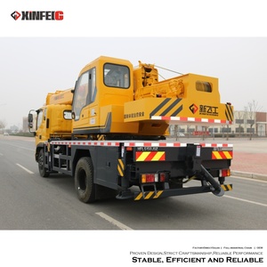 Vente directe d'usine de grues mobiles hydrauliques de 8 et 12 tonnes, personnalisables avec commande à distance - Product Image 3
