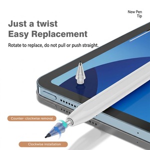 หัวปากกาเปลี่ยนได้ Ksentry 2B HB <span class=keywords><strong>ส</strong></span>ำหรับ iPad Pro รุ่นที่ 1 และ 2 ทำ<span class=keywords><strong>จ</strong></span>ากโลหะและพลา<span class=keywords><strong>ส</strong></span>ติก ทนทาน เงียบ - Product Image 6