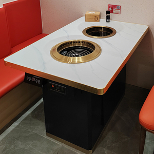 شواية tepanyaki مدمجة شابو صحن بدون دخان من أجل المطاعم - Product Image 1