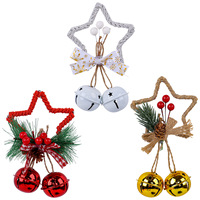 2027 NEUE Weihnachtsglocken, Baum-Hängeornament Metallglöckchen für Weihnachtsdekoration