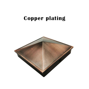 Tapas para Postes de Cercas <span class=keywords><strong>Celia</strong></span> Ecológicas y Modernas de 6 Pulgadas con Aluminio Fundido de Alto Rendimiento, Colores Personalizados y Servicio de Modelado 3D - Product Image 4