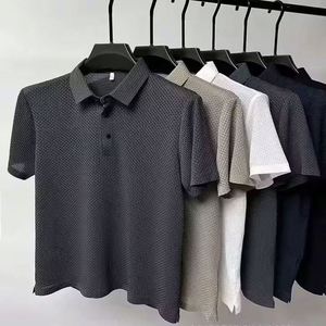 T-shirt formel pour hommes et garçons I-0447, été, impression numérique personnalisée, logo, coton mélangé uni, coupe classique, tissu tissé 300 grammes - Product Image 5