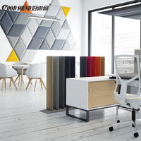 Goodson — mur de bureau discrète, en Polyester insonorisé, séparateur de pièce, séparation acoustique, mobile