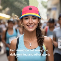 TU Polyester Outdoor Camp Haute Qualité Impression par sublimation personnalisée Running Hats Golf Baseball Cap Men Performance With Logo Men