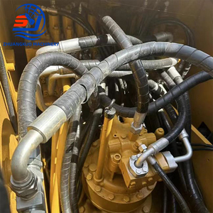 Excavadora de cadenas CAT 320D2 usada, máquina de excavación hidráulica de 20 toneladas, color amarillo y negro, componentes principales originales - Product Image 4