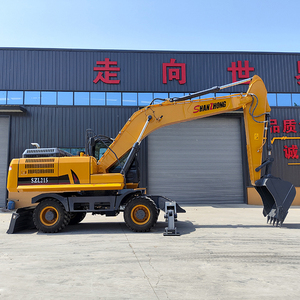 Macchinari per costruzioni pesanti Shanzhong marca 20t escavatore SZL215 21ton <span class=keywords><strong>1.0cbm</strong></span> ruote scavatore vendita calda in Kazakhstan - Product Image 2