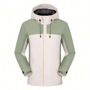 Veste personnalisée avec logo personnalisé, coupe-vent pour homme, à capuche, légère, pour l'extérieur, printemps-automne, imperméable - Product Image 1