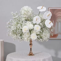 Nouvelle Collection 2026 : Boule de Fleurs Artificielle Populaire de 40-50 cm pour Centres de Table de Mariage – Idéale pour la Décoration de Table