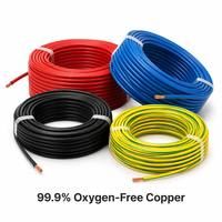 Câble électrique THHN THWN en cuivre sans oxygène à 99,9 %, 10AWG 12AWG 14AWG, solide/torsadé, pour bâtiment