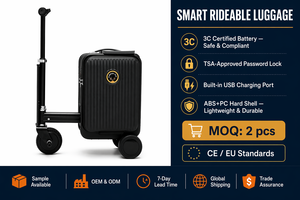 Maleta Eléctrica 3C con Batería Desmontable, Maleta Inteligente con Puerto de Carga USB, Scooter SP004 - Product Image 3